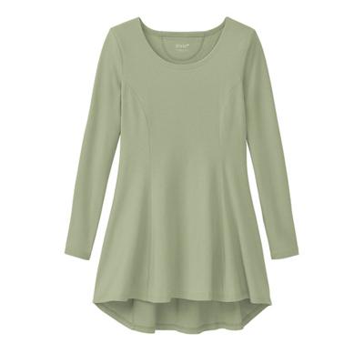 Jersey tuniek van bio-katoen, donkerolijf 40