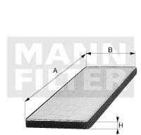 Interieurfilter MANN-FILTER, u.a. für Mazda