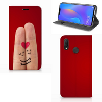 Huawei P Smart Plus Hippe Standcase Liefde - Origineel Romantisch Cadeau - thumbnail