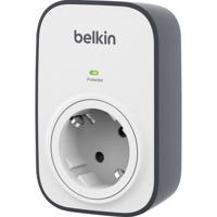 Belkin BSV102vf Overspanningsbeveiliging tussenstekker Wit, Grijs - thumbnail