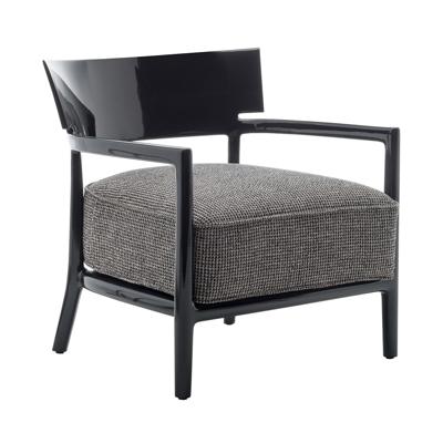 Kartell Cara Fauteuil Fancy - Zwart/Beige