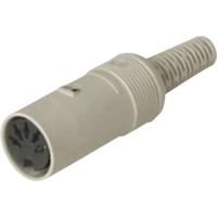 Hirschmann 930 149-517-1 DIN-connector Bus, recht Aantal polen: 3 Grijs 1 stuk(s)