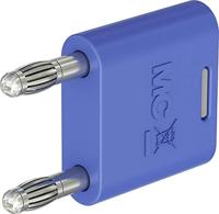 Stäubli KS2-4N-19 verbindingsstekker blauw stift-Ø: 4 mm stiftafstand: 19 mm 1 st.