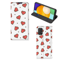 Samsung Galaxy A03s Hoesje met Magneet Hearts