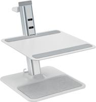 Kensington SmartFit Universele Laptopverhoger, Computerstandaard, Ruimtebesparende Verstelbare Verhoger met Opbergruimte en Kabelbeheer, Antislip Geventileerde Verhoger (K50826WW)