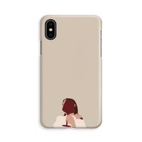 I drink wine: iPhone Xs Volledig Geprint Hoesje - thumbnail