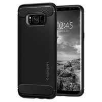 Spigen Rugged Armor Samsung Galaxy S8 Cover - Mat Zwart