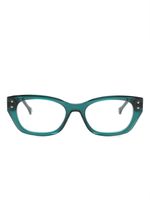 Carolina Herrera lunettes de vue à monture papillon - Vert