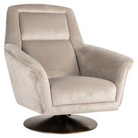 Richmond Draaifauteuil Nora Velvet - Khaki