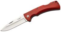 Herbertz zakmes 21,3 cm RVS/hout zilver/rood