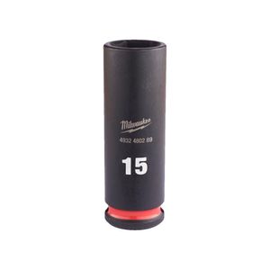 Milwaukee Accessoires SHOCKWAVE Slagdop 3/8" diep 15mm | 1 stuk - 4932480289