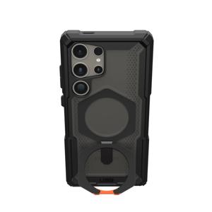 Urban Armor Gear Plasma XTE Kickstand Backcover Samsung Galaxy S24 Zwart, Oranje Met standfunctie, MagSafe compatible