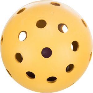 TRIXIE GATENBAL NATUURRUBBER MET BEL VOOR BLINDE OF GEHANDICAPTE HOND 7X7X7 CM