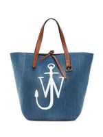 JW Anderson sac cabas Belt en jean - Bleu - thumbnail