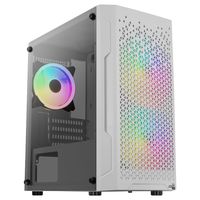 Aerocool Trinity Mini V3 Wit Micro ATX Behuizing - thumbnail