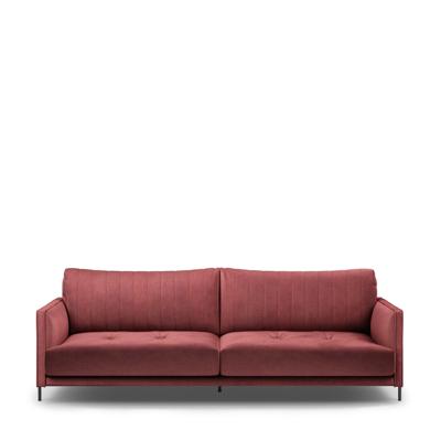 Rivièra Maison 3,5-zits Bank 'Bal Harbour' Velvet, kleur Misty Rose