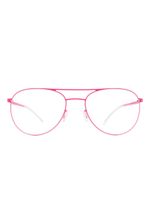 Mykita lunettes de soleil Niken à monture pilote - Rose - thumbnail