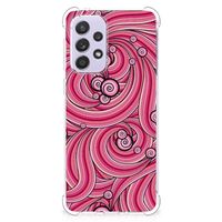 Samsung Galaxy A33 Back Cover Swirl Pink