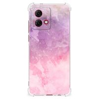 Back Cover Motorola Moto G84 Pink Purple Paint