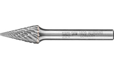 PFERD 21001036 Freesstift Lengte 60 mm Afmeting, Ø 10 mm Werklengte 20 mm Schachtdiameter 6 mm