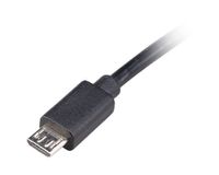 Akasa AK-CBUB58-15BK USB-kabel 1,5 m USB 2.0 USB A Micro-USB B Zwart - thumbnail