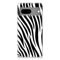 Google Pixel 7 TPU Hoesje Zebra - thumbnail