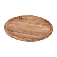 Acacia tray rond - ø22 cm