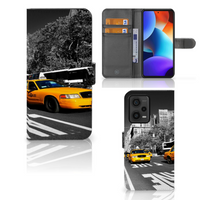 Xiaomi Redmi Note 12 Pro Plus Flip Cover New York Taxi