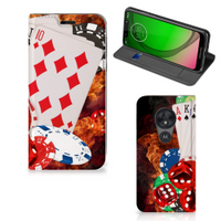 Motorola Moto G7 Play Hippe Standcase Casino - thumbnail