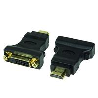 LogiLink DVI-D Digitale adapter (DVI Dual Link bezetting 24+1) naar HDMI, ondersteunt alle HDTV en HD-ready standaarden