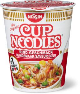 Noodles Nissin 5 spices beef cup