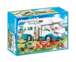 PlaymobilÂ® Family Fun 70088 mobilhome met familie