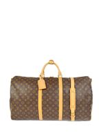 Louis Vuitton Pre-Owned sac de voyage Keepall Bandoulière 60 - Marron