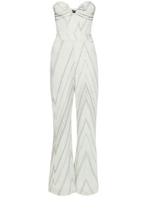 LIU JO Strapless jumpsuit - Groen