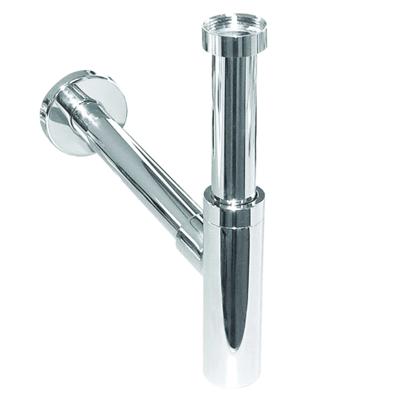 Sub universele bekersifon, chroom