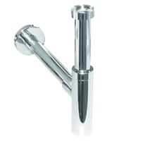 Sub universele bekersifon, chroom