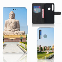 Samsung Galaxy A9 2018 Flip Cover Boeddha