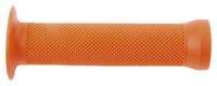 M-Wave handvat BMX 130 mm rubber oranje 2 stuks