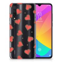 Xiaomi Mi 9 Lite TPU bumper Hearts - thumbnail