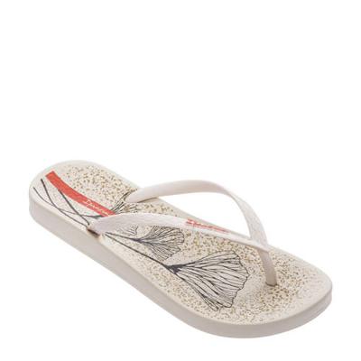 Ipanema Anatomic Temas teenslippers beige met printopdruk
