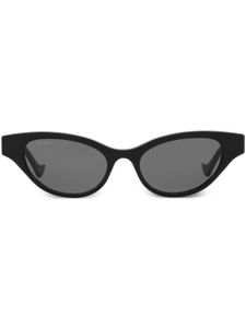 Gucci Eyewear lunettes de soleil à monture papillon - Noir