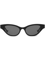 Gucci Eyewear lunettes de soleil à monture papillon - Noir