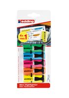 Markeerstift edding mini assorti 4+1 gratis