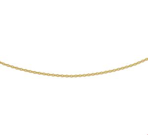 TFT Collier Geelgoud Anker Rond 1,2 mm 60 cm