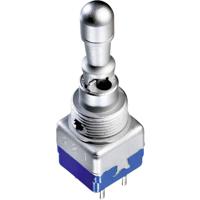 APEM 12149A 12149A Tuimelschakelaar 250 V/AC 2 A 2x aan/uit/aan IP54 Continu/0/continu 1 stuk(s) - thumbnail