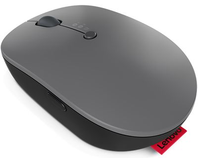 Lenovo Go Multi-Device muis Kantoor Ambidextrous RF-draadloos + Bluetooth Optisch 2400 DPI