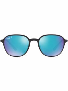 Ray-Ban lunettes de soleil à monture carrée - Bleu