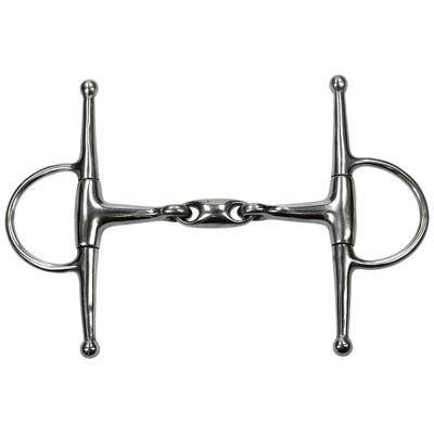 Kneveltrens Dubbelgebroken Rvs 14mm, 13,5 cm