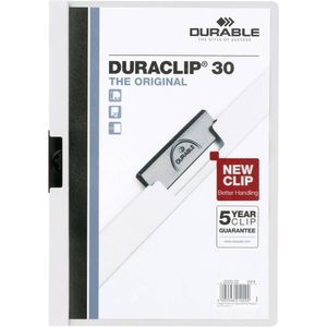 Durable Klemmap DURACLIP 30 - 2200 220002 DIN A4 Wit