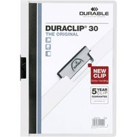 Durable Klemmap DURACLIP 30 - 2200 220002 DIN A4 Wit - thumbnail